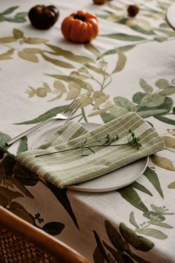 franklin green tea towel set 3