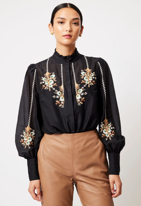 florence embroidered shirt
