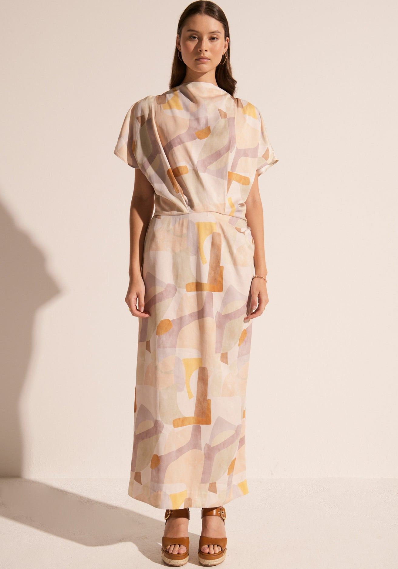spectrum gown print
