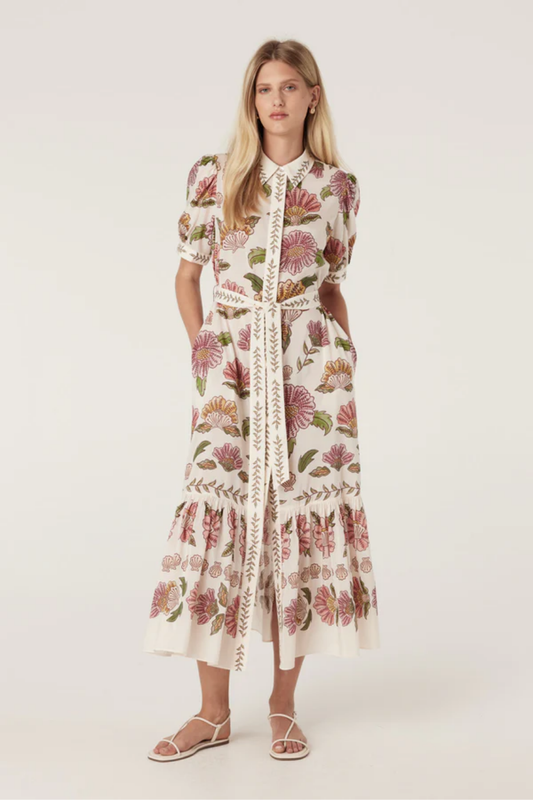 Evita Maxi Dress - Rosa