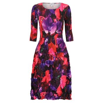 3/4 sleeve smash pocket dress