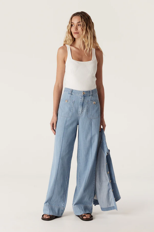 ellie pant - chambray