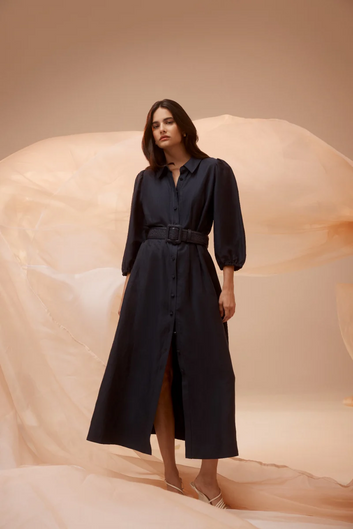 manly dress - navy
