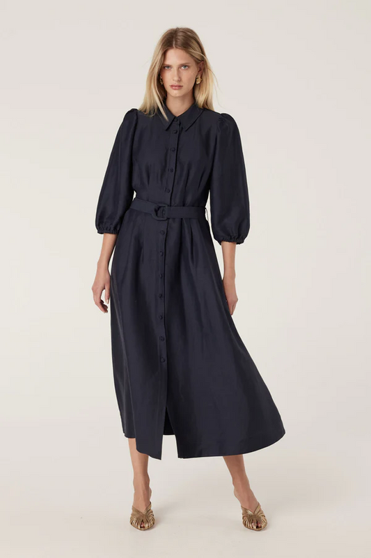 manly dress - navy