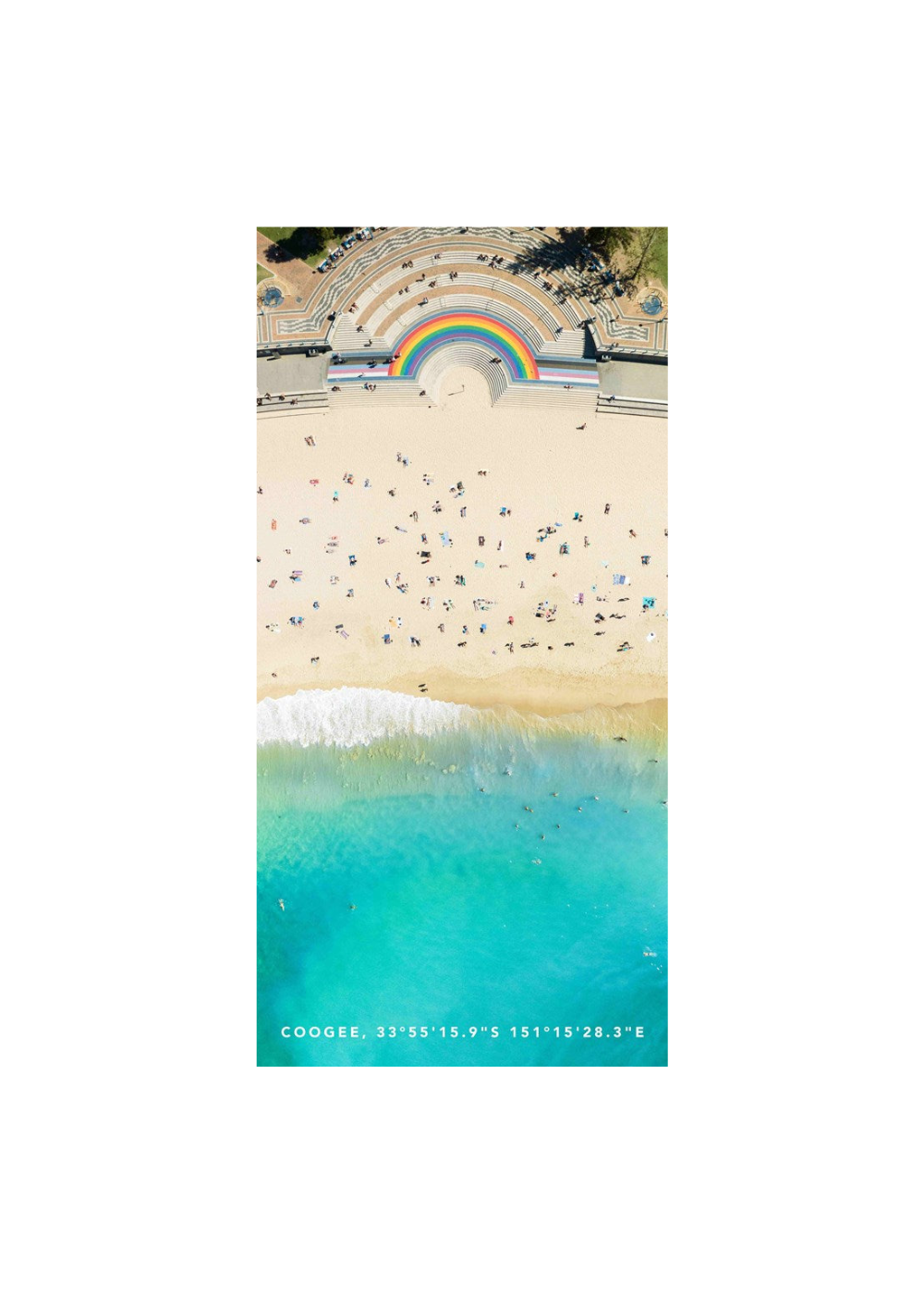 coogee shores sand free towel