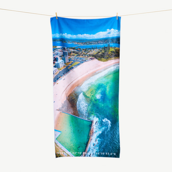 forster shores sand free beach towel