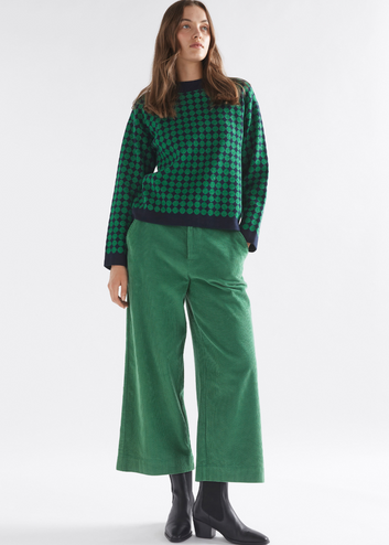 leira sweater - navy/green
