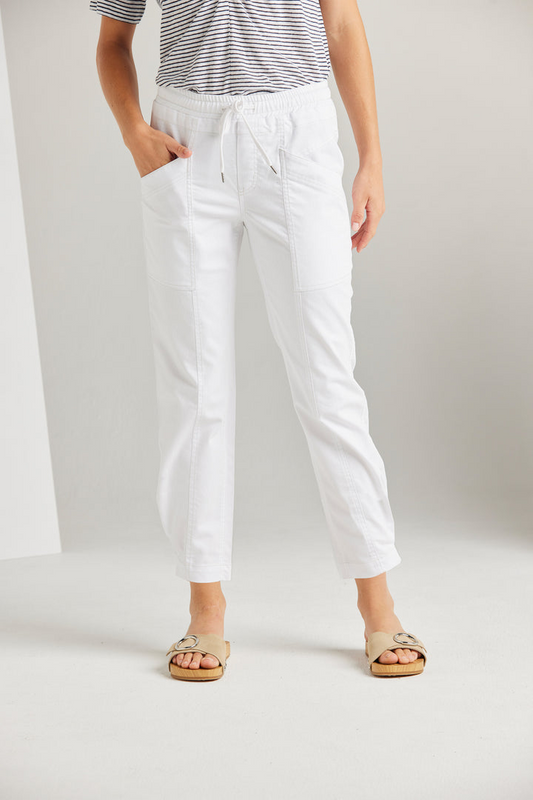 Oxford pant - white