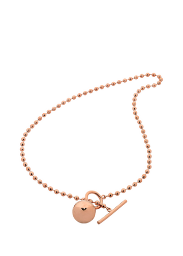 c minor necklace rose gold