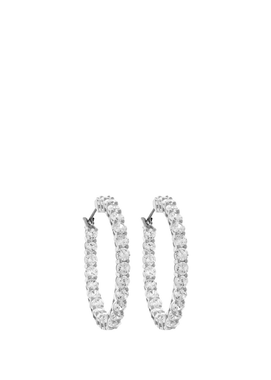 dolce vita rhodium earring