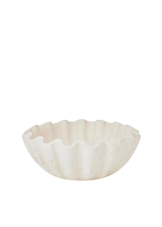 aries cream ripple bowl