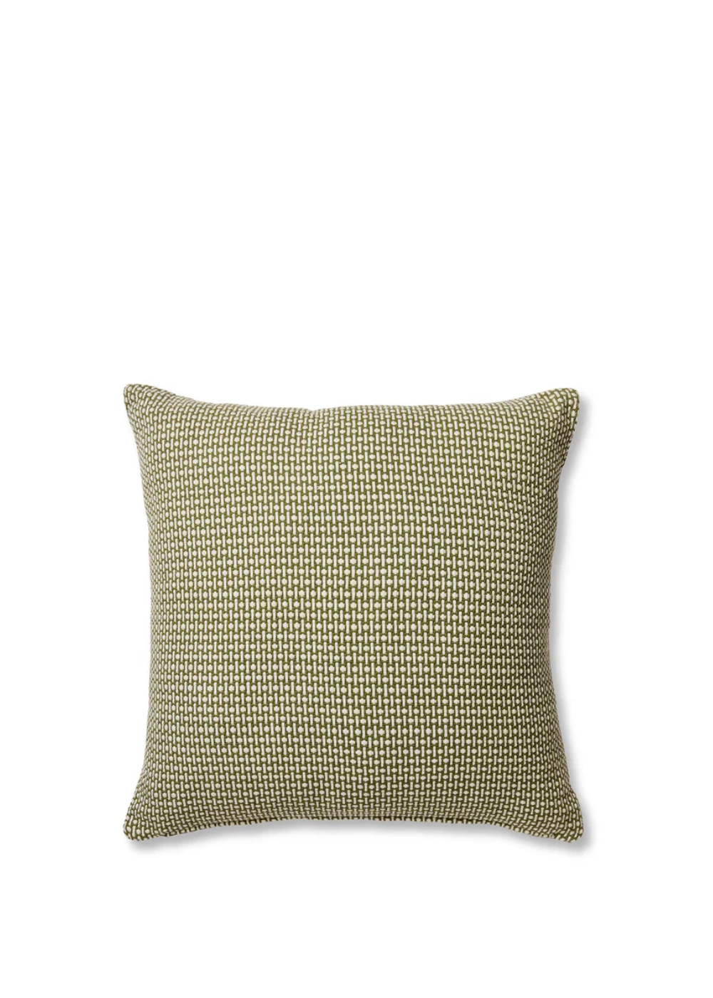 flynn olive woven cushion 50cm