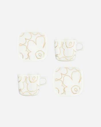 Oiva Piirto Unikko Cup & Plate Set