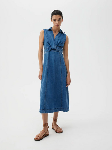 amiko denim dress