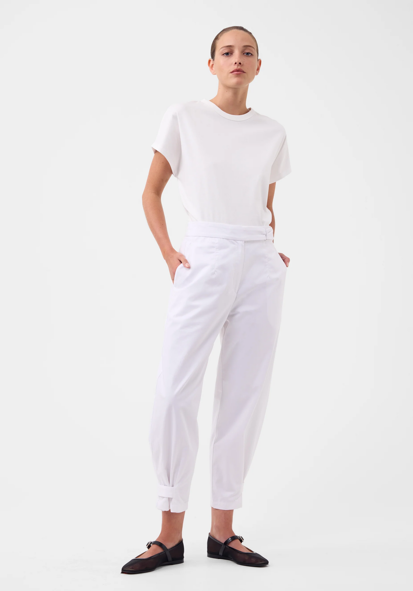 dune pant - white