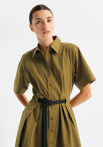 ingrid shirt dress