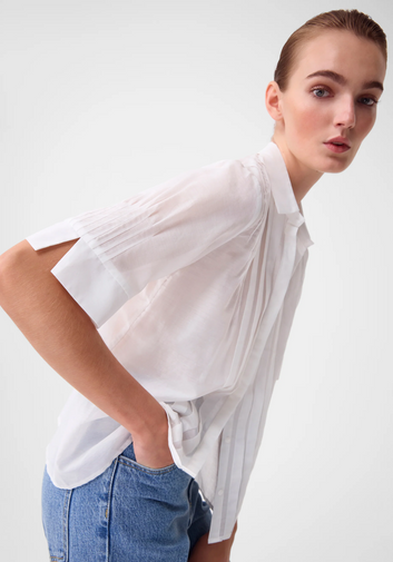 keira shirt white