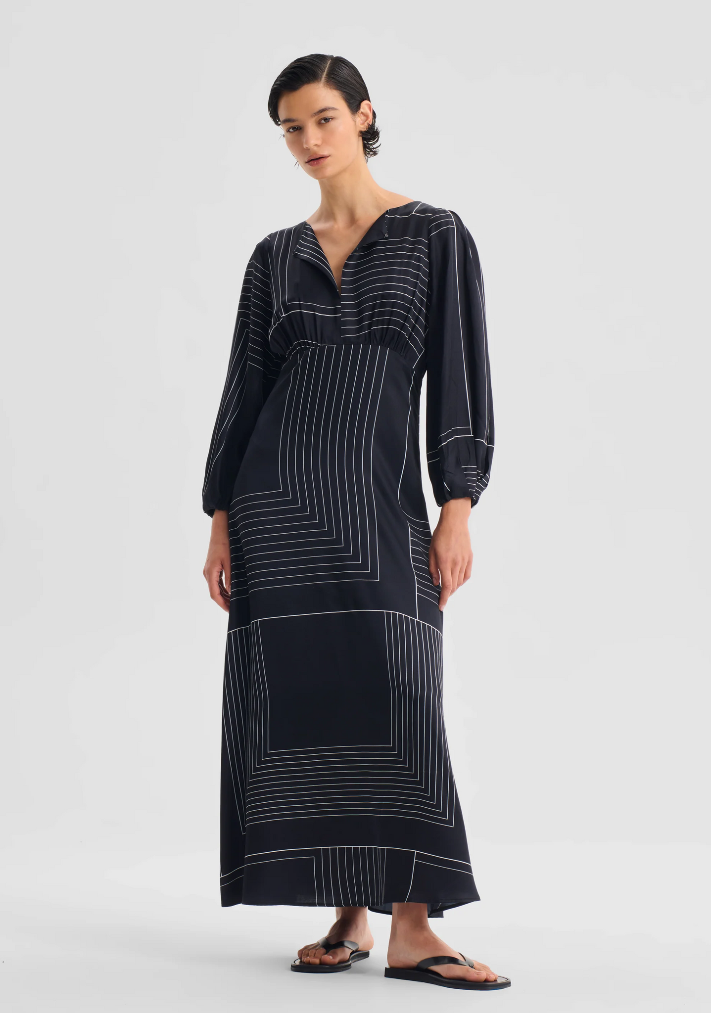 priya dress print