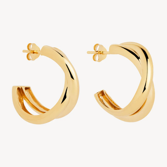 café earrings