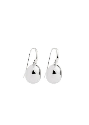 hatchling earrings - silver