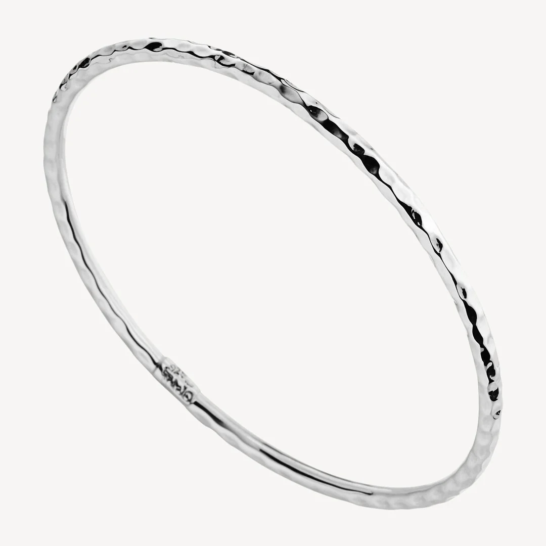 Moonglow 3mm hollow bangle Moonglow 3mm hollow bangle
