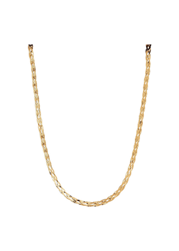 radiance necklace - yellow gold