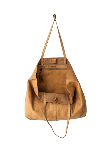 Juju unlined leather tote