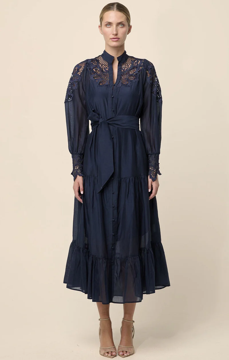 mirador maxi dress -night sky