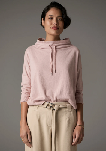 beech drawcord knit