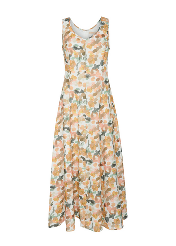 speckle print dress
