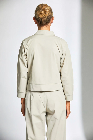 technical jacket - stone