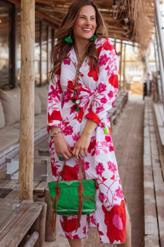 Pink Flower Dress