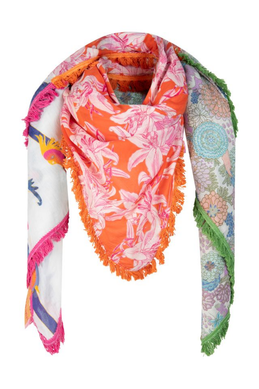 Scarf Mix Print