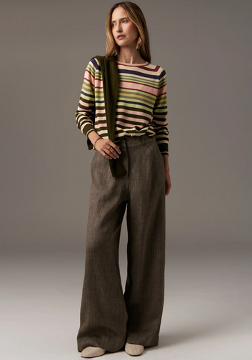 sela multi stripe knit