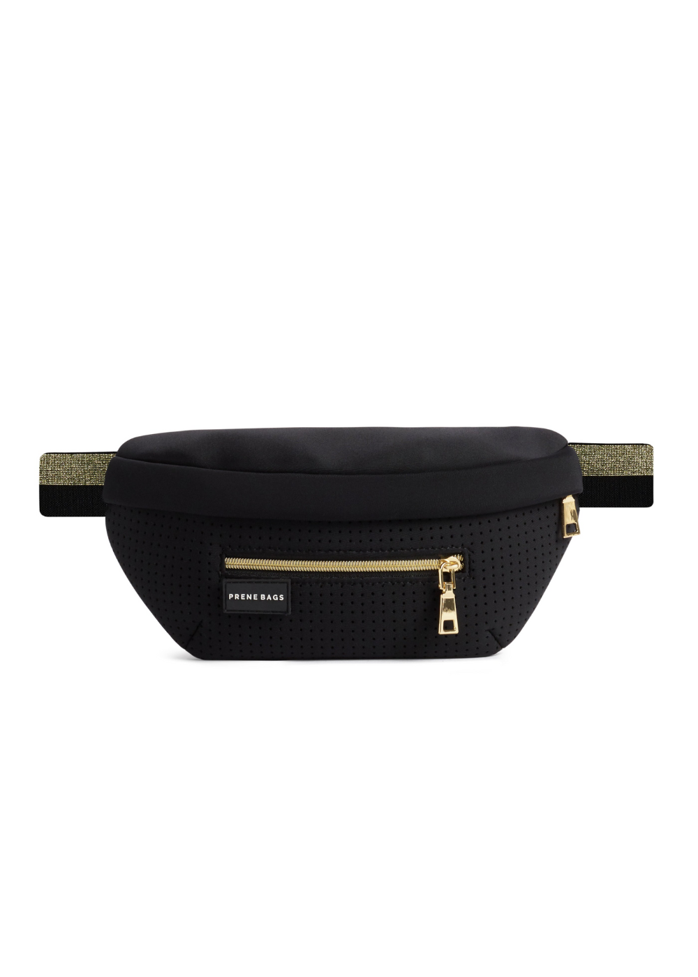 the sportif waist bag - blk/gold