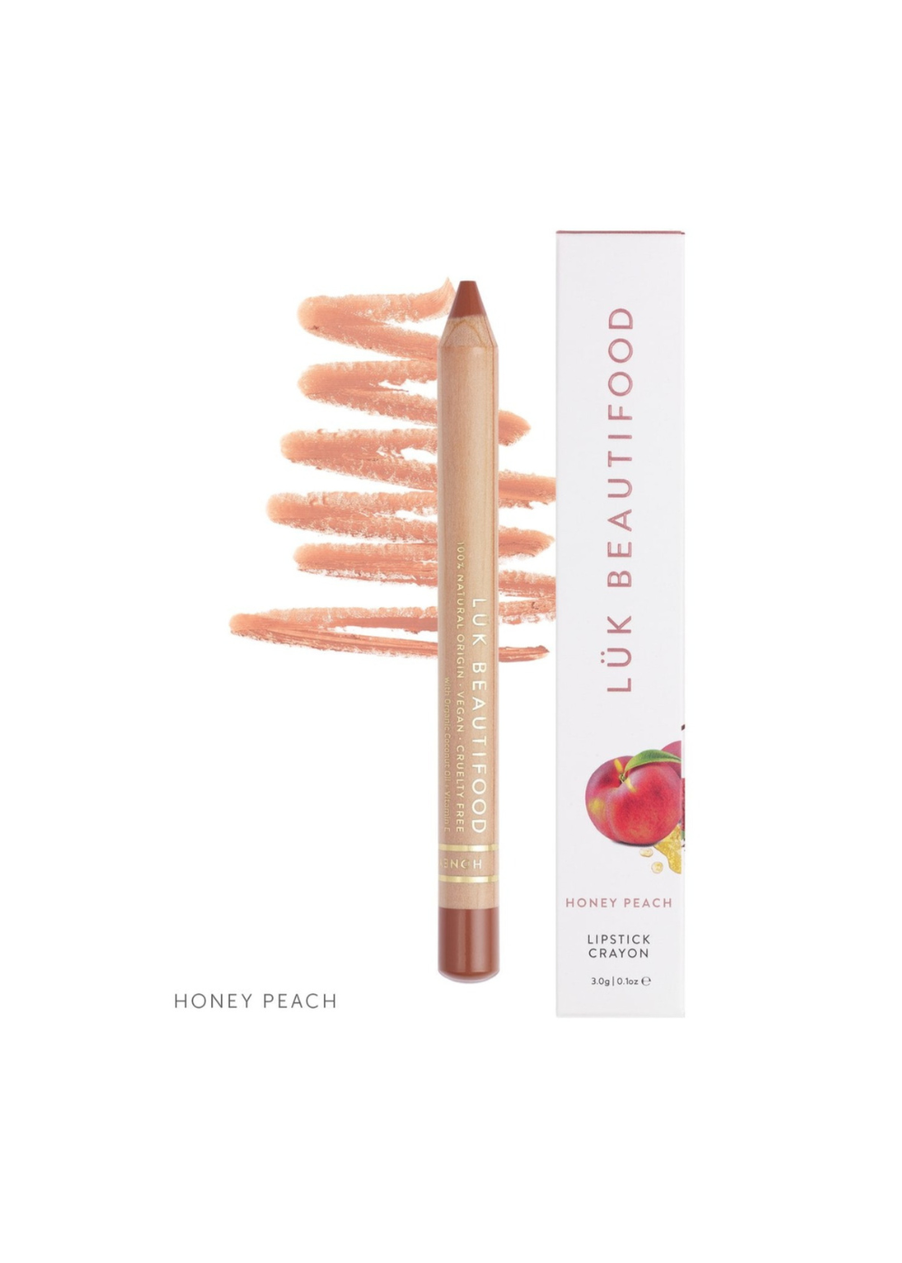 lipstick crayon - honey peach
