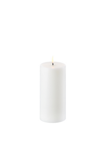 uyuni flameless candle - white