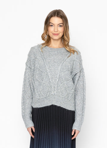 cosmo top - silver