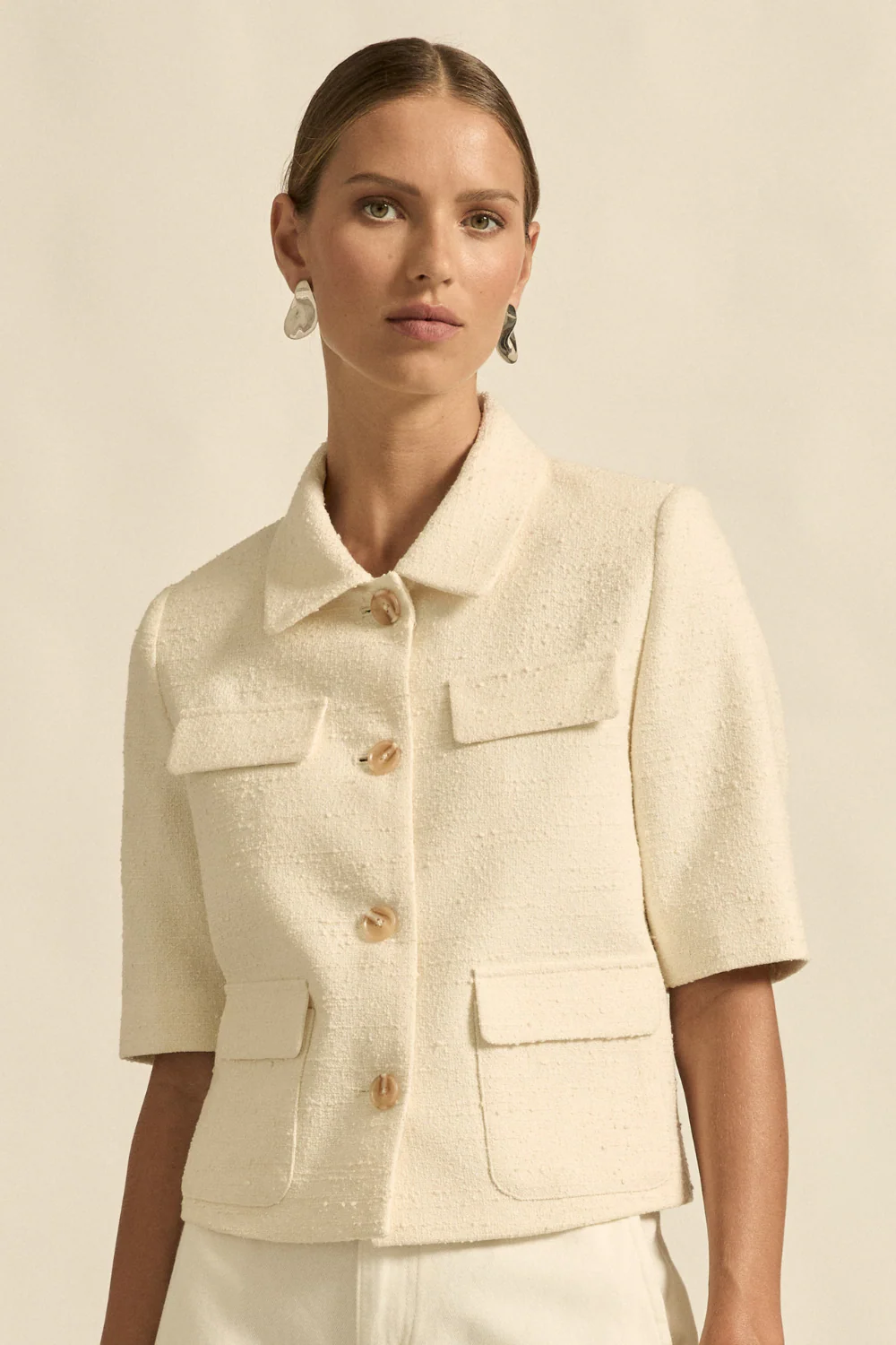 juncture jacket - alabaster