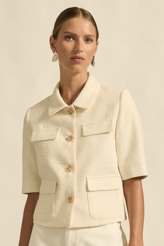 juncture jacket - alabaster