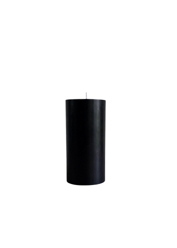 pillar candle - black