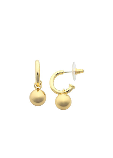 hazel gold earring