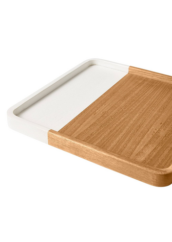 marley display tray timber/white