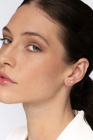 petite brigitte gold earring