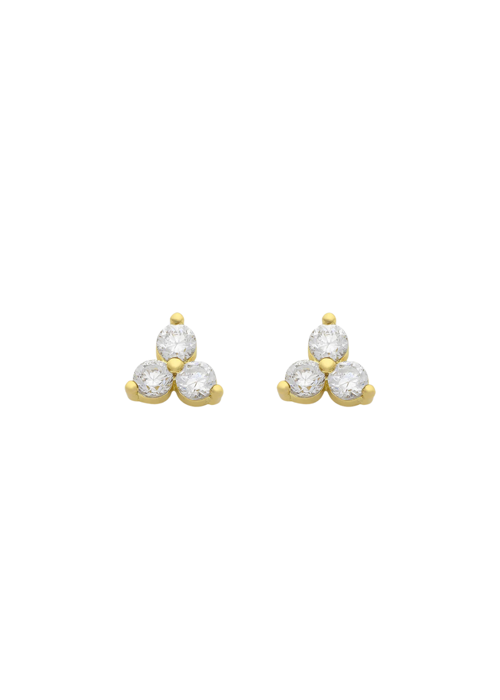 petite brigitte gold earring