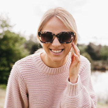 sunglasses - zahra opal tortoise