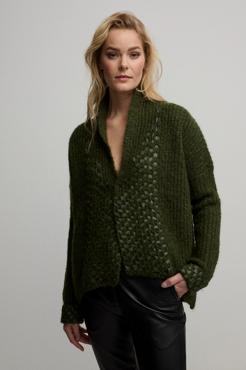 ines - knitted jacket