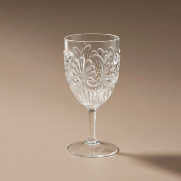 flemington wine glass - clear